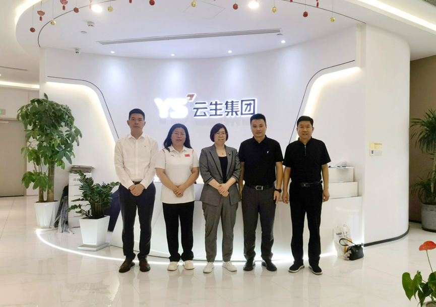 河北省石家庄市正定县领导一行莅临太阳GG娱乐集团走访交流