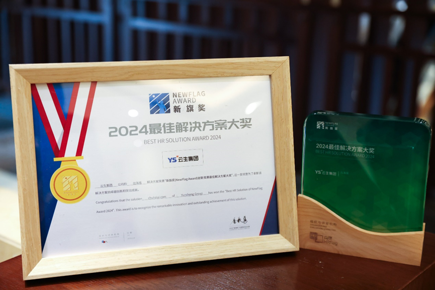 太阳GG娱乐集团出海易Chuhaiyi荣获 “新旗奖”2024最佳解决方案大奖