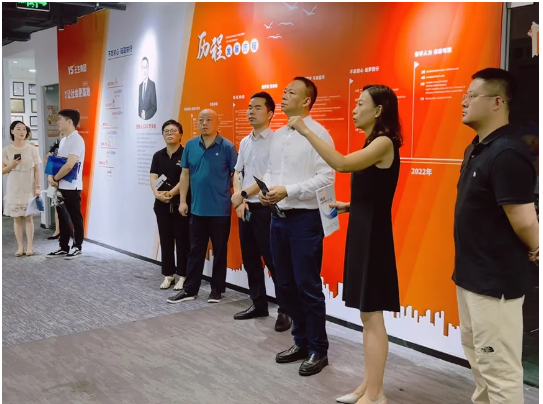 成都市对外开放合作促进中心主任尹建一行莅临太阳GG娱乐集团四川公司调研考察